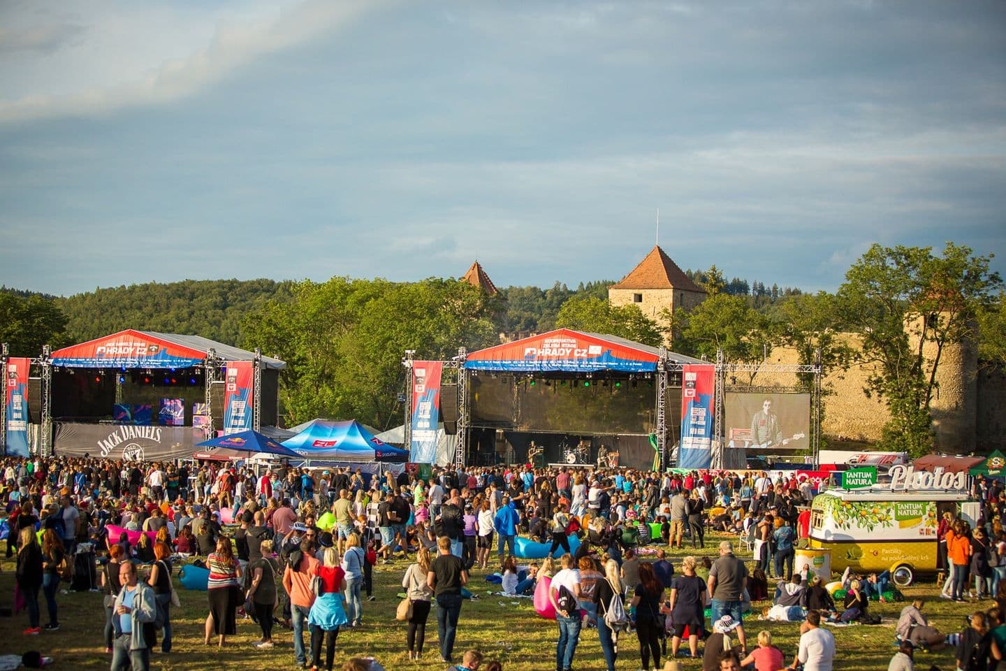 Údržba na festivalech HRADY CZ